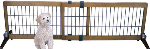 Carlson Pet Products - Carlson Design Paw Freestanding Wood Gate