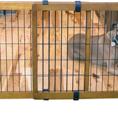 Carlson Pet Products - Carlson Design Paw Freestanding Wood Gate