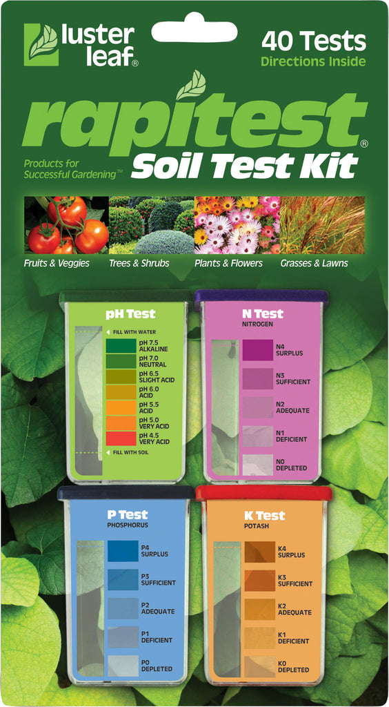 Luster Leaf - Luster Leaf Rapitest Soil Test Kit 4 Values