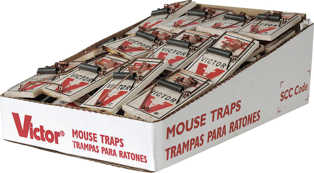 Woodstream Victor Rodent - Victor Metal Pedal Mouse Trap Bulk (Case of 72 )