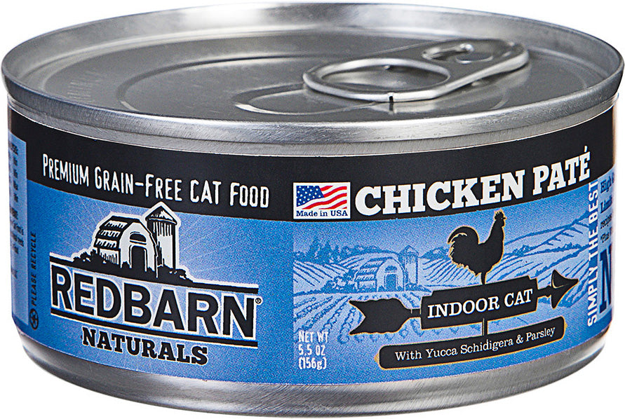 Redbarn Pet Products-food - Redbarn Naturals Pate Cat Can - Indoor (Case of 24 )