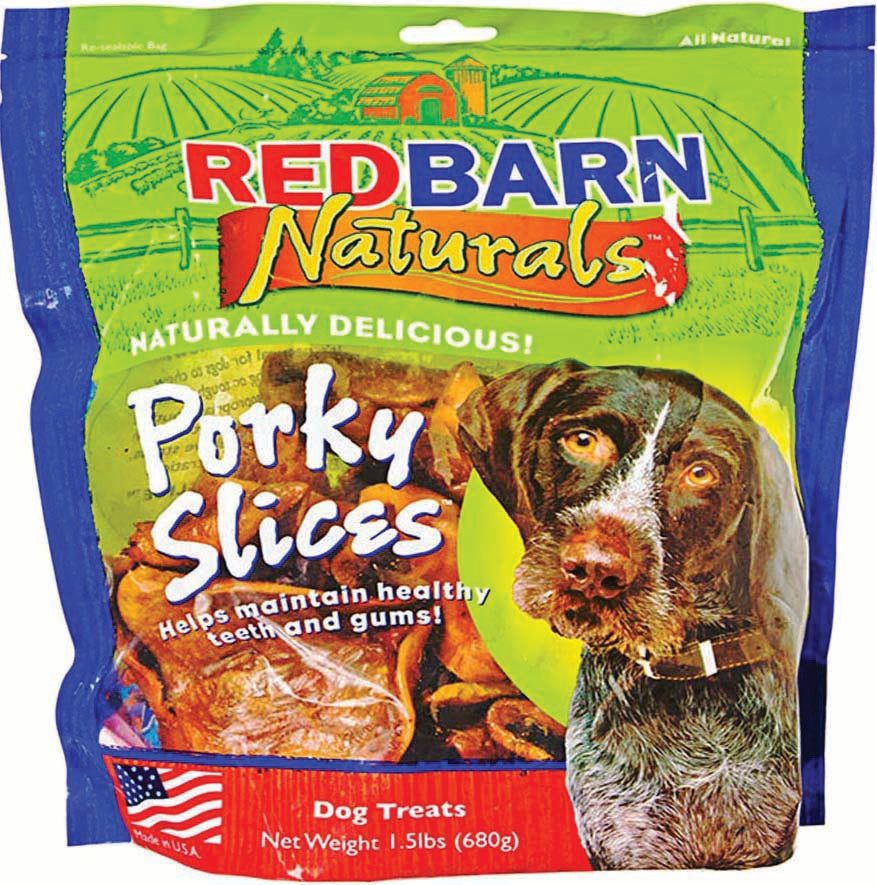 Redbarn Pet Products Inc - Redbarn Naturals Porky Slices Chews Bagged