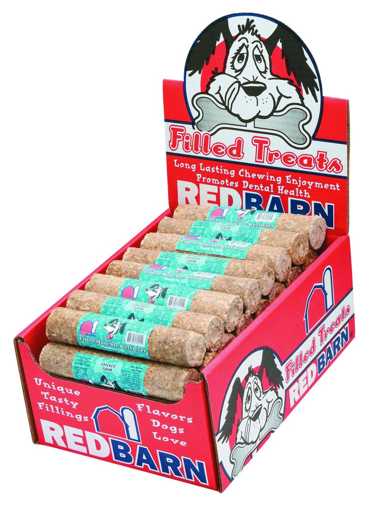 Redbarn Pet Products Inc - Redbarn Filled Munchie Retrievers Chew (Case of 24 )