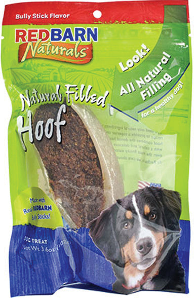 Redbarn Pet Products Inc-Natural Filled Hoof Bully