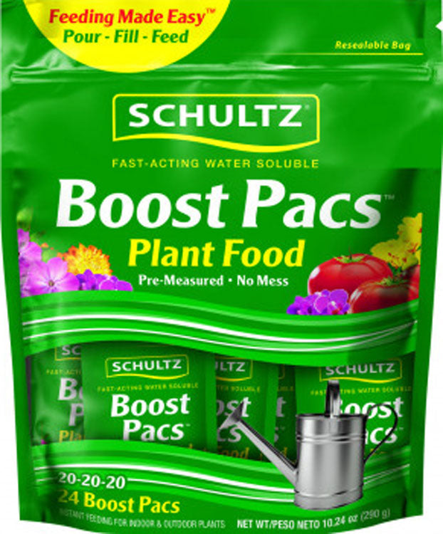 Schultz - Boost Pacs Water Soluble Plant Food 20-20-20