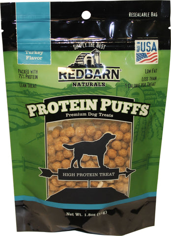 Redbarn Pet Products Inc - Redbarn Naturals Protein Puffs Dog Treat