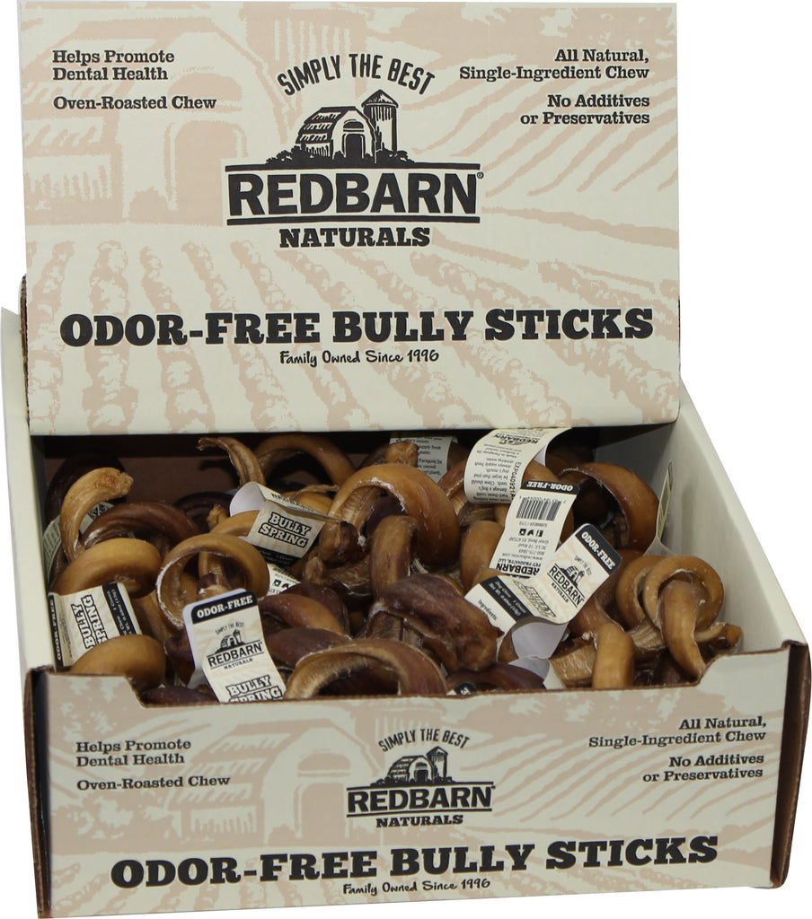 Redbarn Pet Products Inc - Redbarn Naturals Odor Free Bully Spring (Case of 60 )