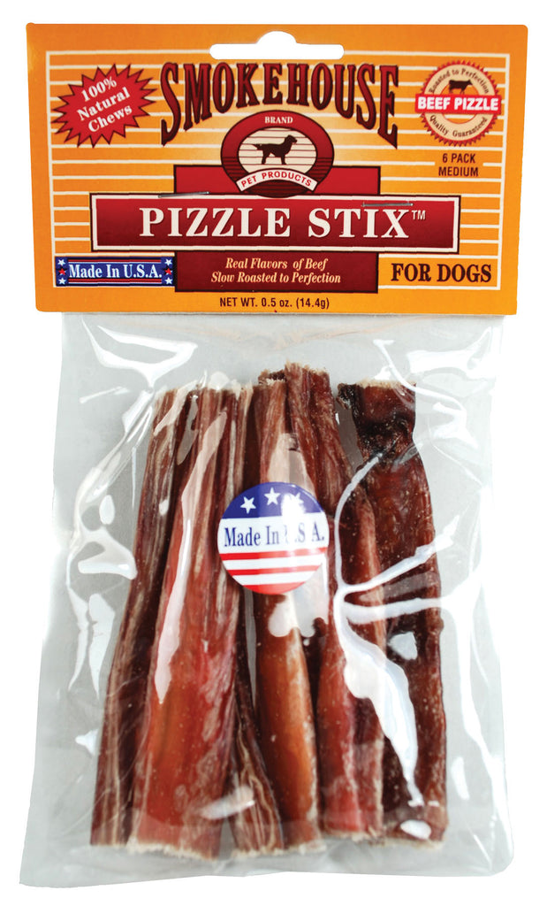 Smokehouse Pet Products - Usa Made Steer Pizzle Stix