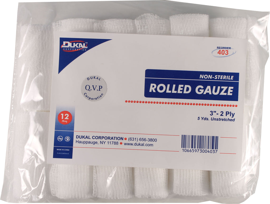 Dukal Corporation - Non-sterile Rolled Gauze