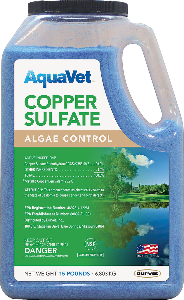 Durvet Aquavet        D - Aquavet Copper Sulfate Algae Control
