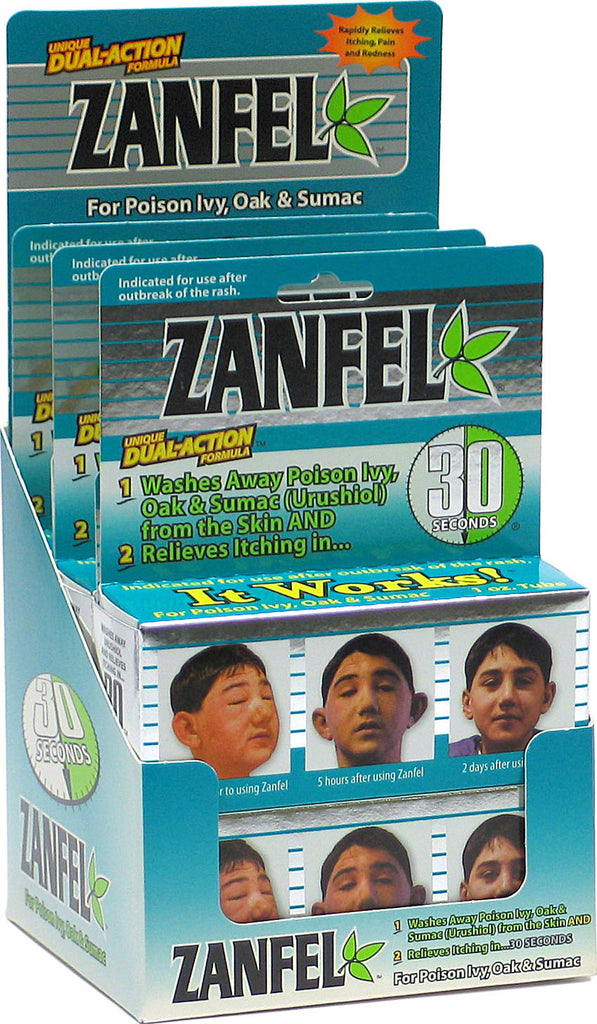 Zanfel Laboratories Inc. - Zanfel Poison Ivy Wash Counter Unit