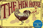 My Favorite Chicken - Metal Sign The Hen House