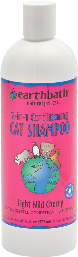 Earthwhile Endeavors Inc - Earthbath Cat 2in1 Conditioning Shampoo