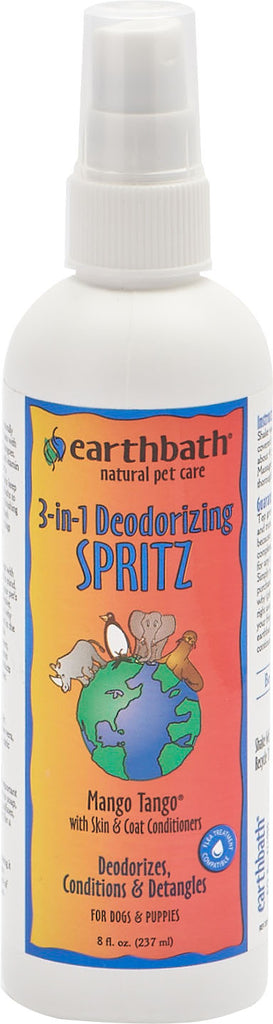 Earthwhile Endeavors Inc - Earthbath 3 In 1 Deoderizing Spritz/conditioner
