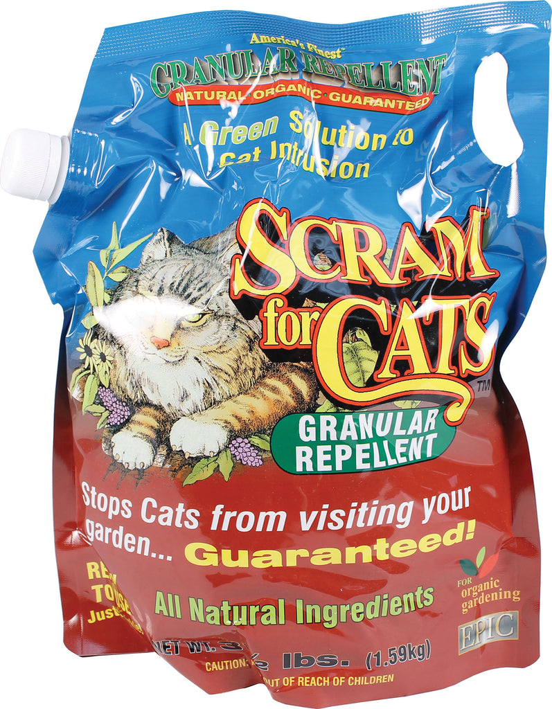 Enviro Protection Ind - Scram Cat Rtu Granular Repellent Shaker Bag
