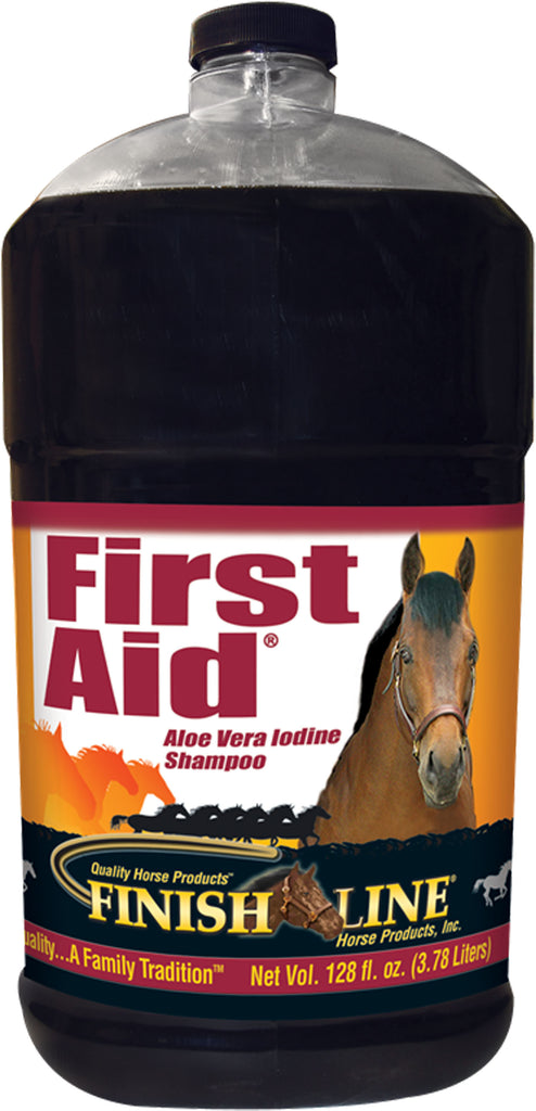 Finish Line - First Aid Aloe Vera Iodine Equine Shampoo
