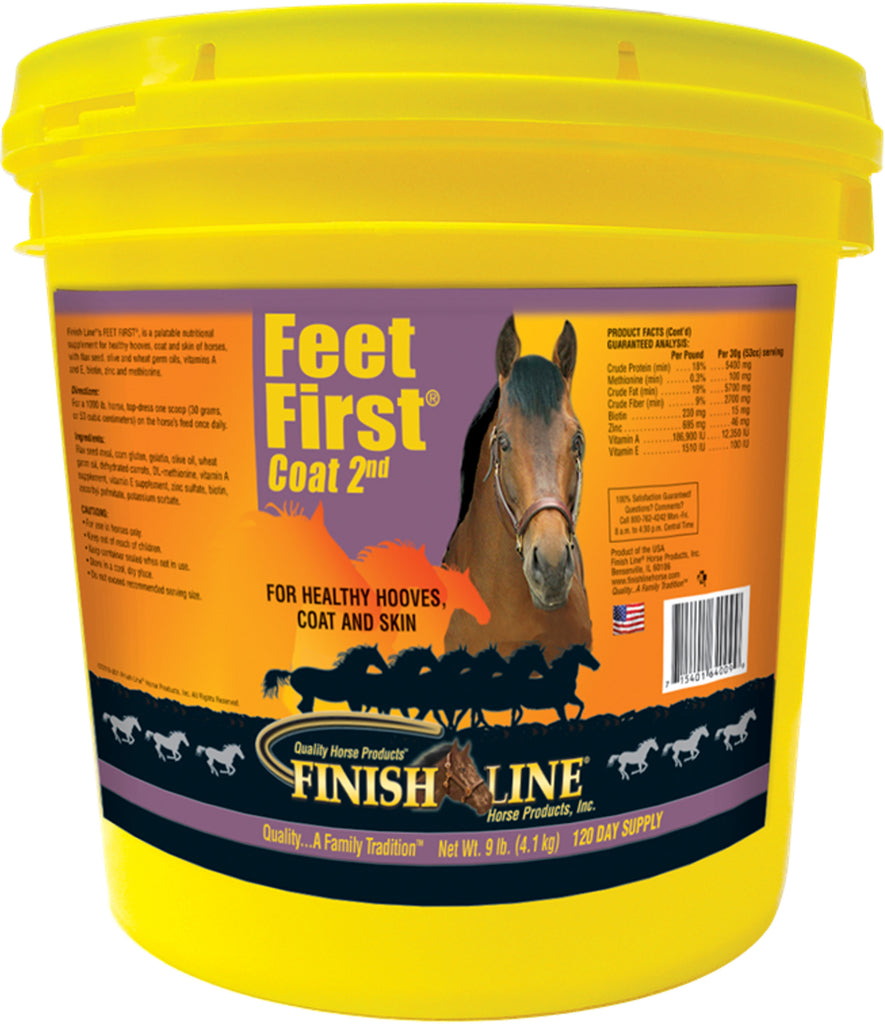Finish Line - Feet First Hoof N Coat Horse Supplement