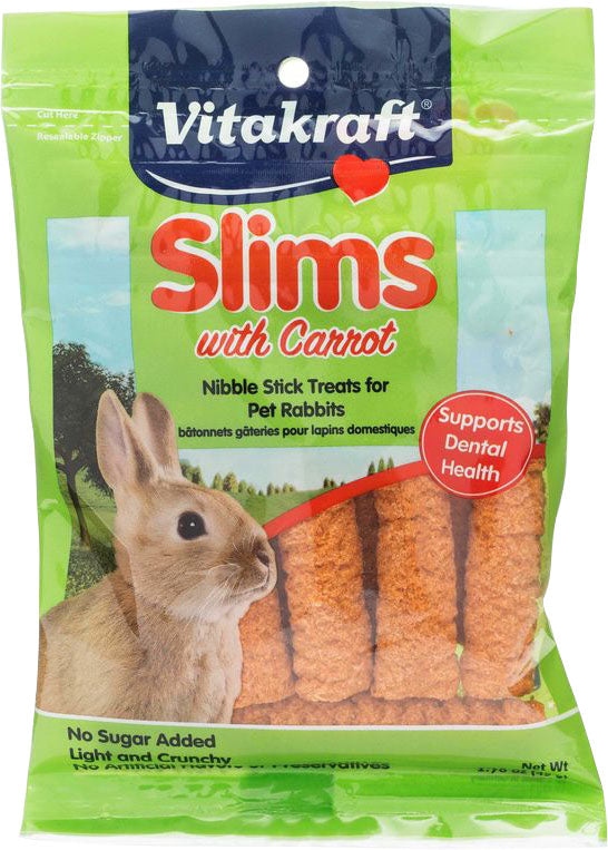 Vitakraft Pet Prod Co Inc - Slims With Carrot For Rabbit