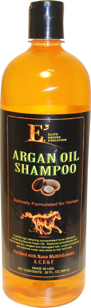 Elite Pharmaceuticals   D - E3 Argan Oil Shampoo For Horses
