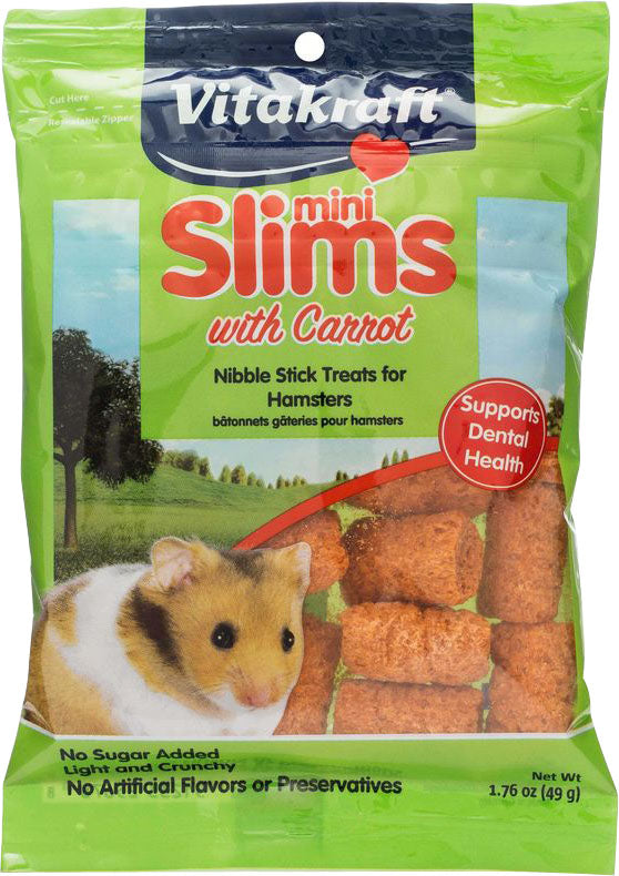 Vitakraft Pet Prod Co Inc - Mini Slims With Carrot For Hamsters
