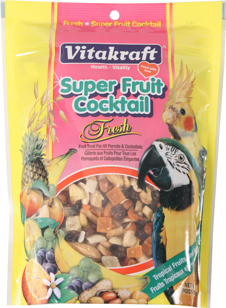 Vitakraft Pet Prod Co Inc - Super Fruit Cocktail - Parrot/cockatiel