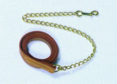 Beiler's Manufacturing - Leather Lead With Chain