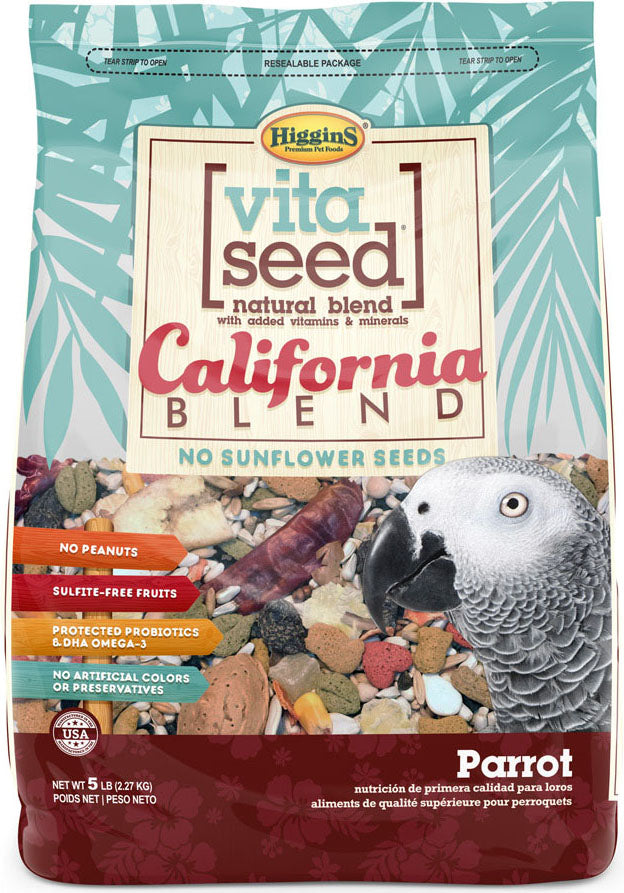 Higgins Premium Pet Foods - Higgins Vita Seed California Blend Parrot