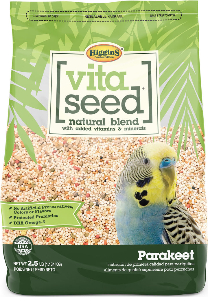 Higgins Premium Pet Foods - Higgins Vita Seed Natural Blend Parakeet