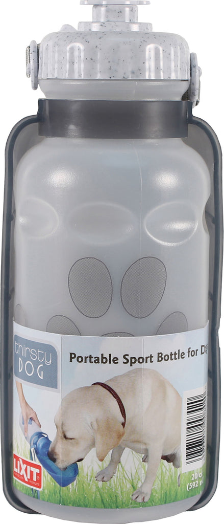 Lixit Corporation - Thirsty Dog Portable Sport Water Bottle/bowl