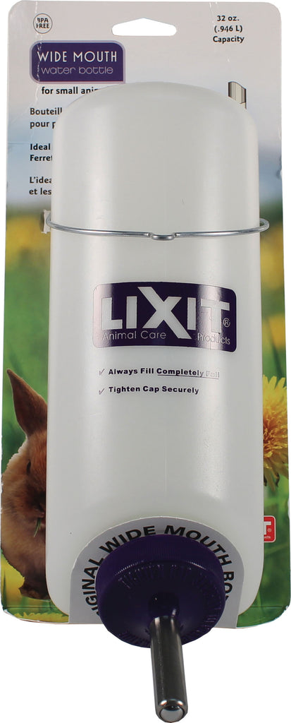Lixit Corporation - Lixit Rabbit Wide Mouth Water Bottle