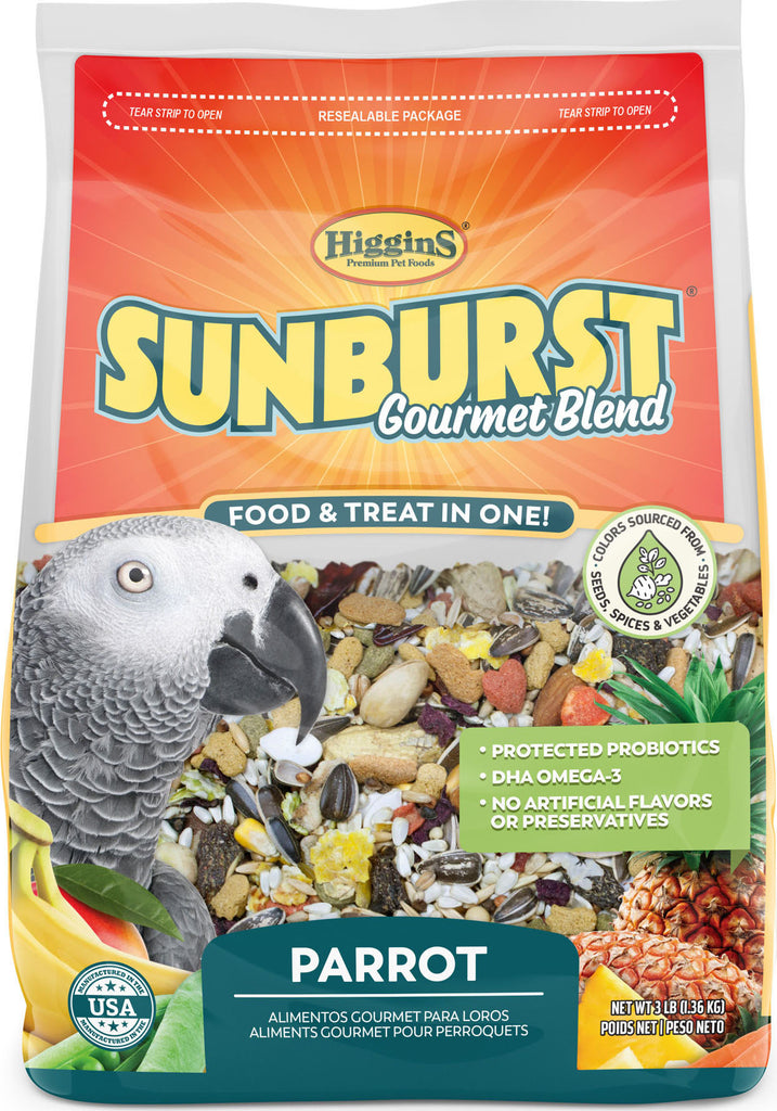 Higgins Premium Pet Foods - Higgins Sunburst Gourmet Blend Parrot