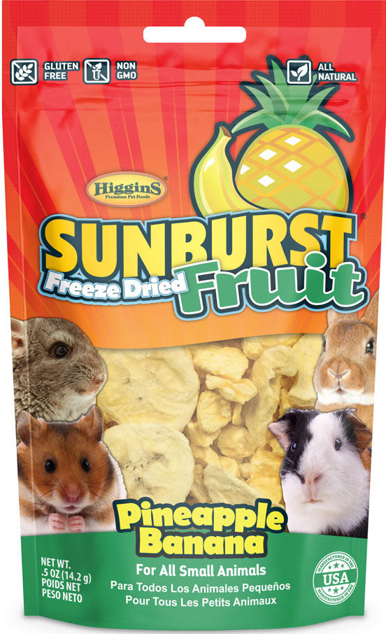 Higgins Premium Pet Foods - Sunburst Freeze Dried Fruits For Small Animal