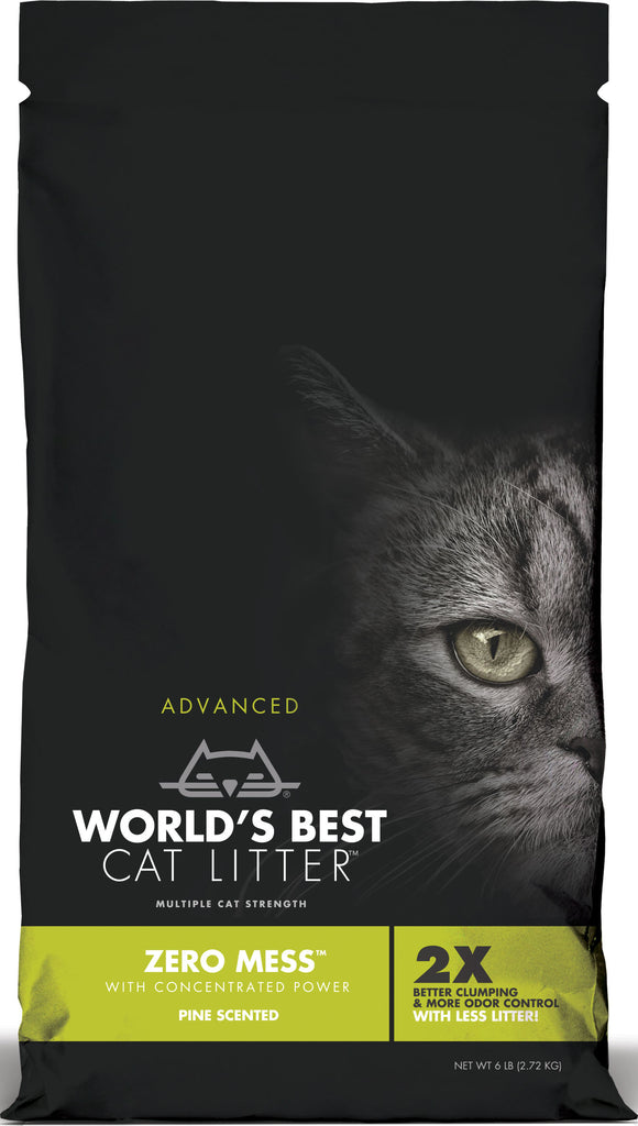 Worlds Best Cat Litter - World's Best Cat Litter Zero Mess (Case of 5 )