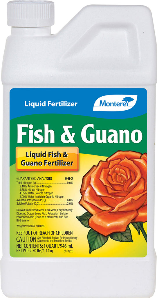 Monterey               P - Monterey Fish & Guano Liquid Fertilizer