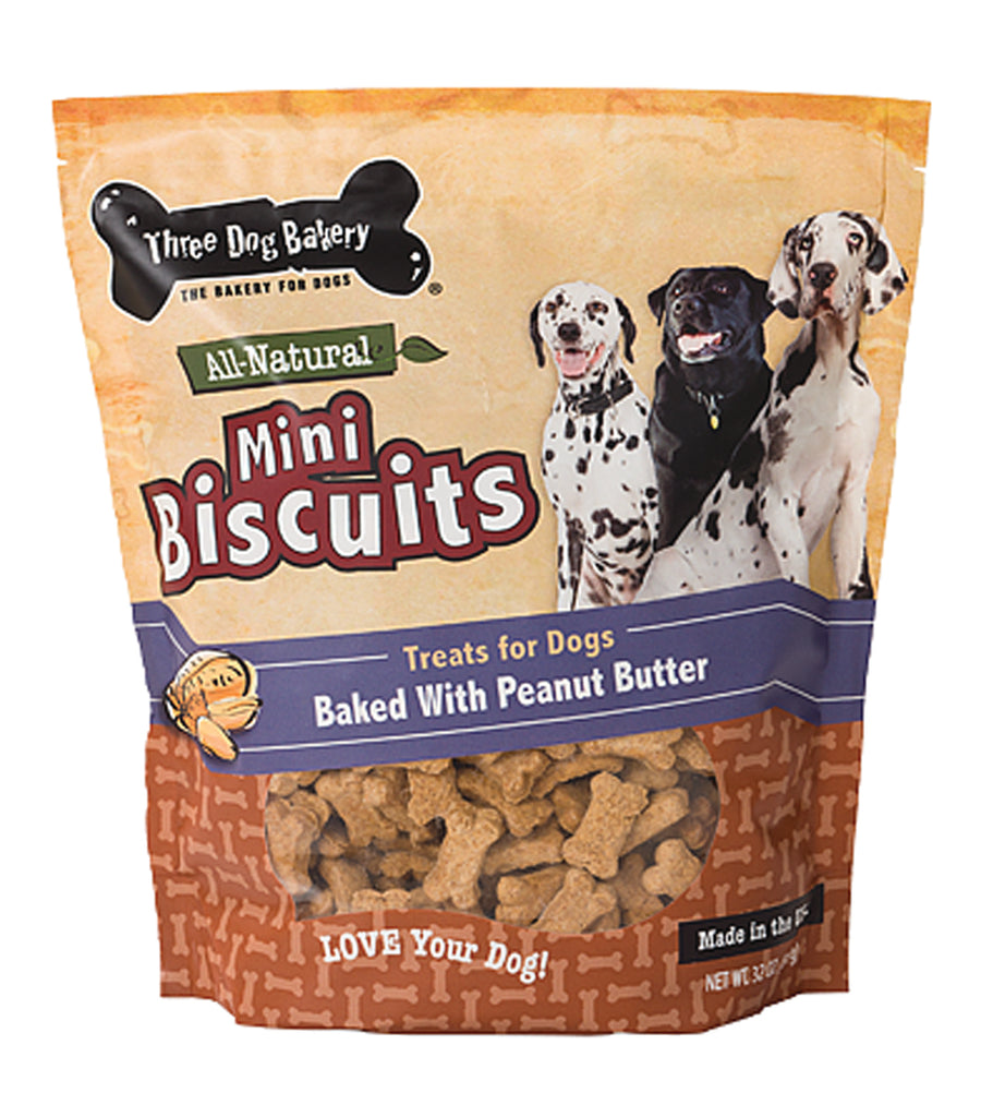 Three Dog Bakery - Mini Biscuits Treats For Dogs