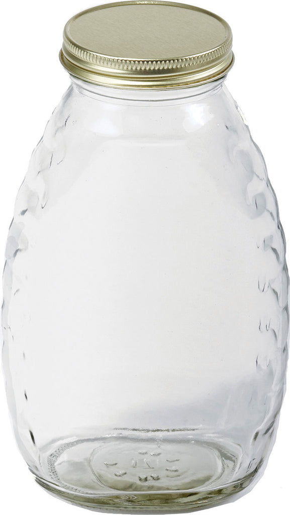 Miller Mfg Co Inc     P - Little Giant Glass Honey Jar With Lids
