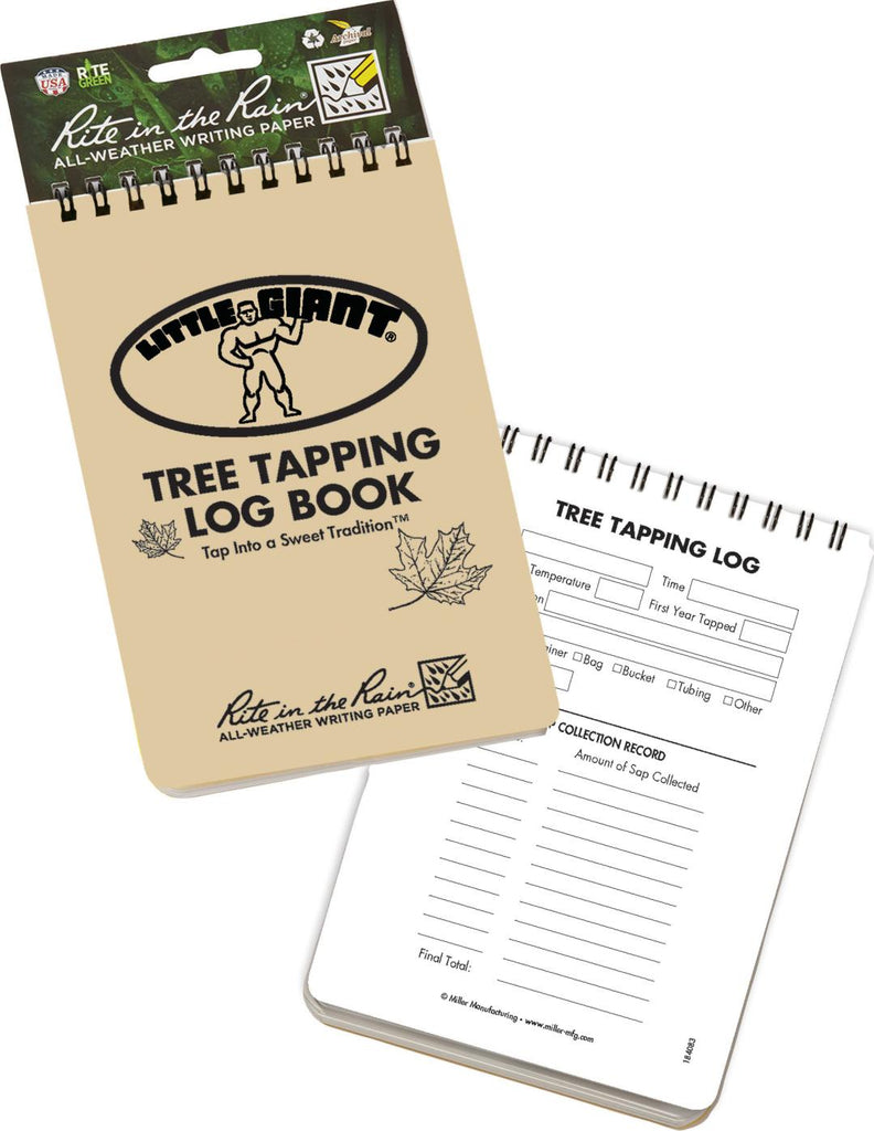 Miller Mfg Co Inc     P - Little Giant Tree Tapping Log Book