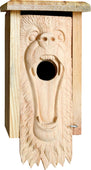 Welliver Outdoors-Welliver Outdoors Bear Carved Bluebird House