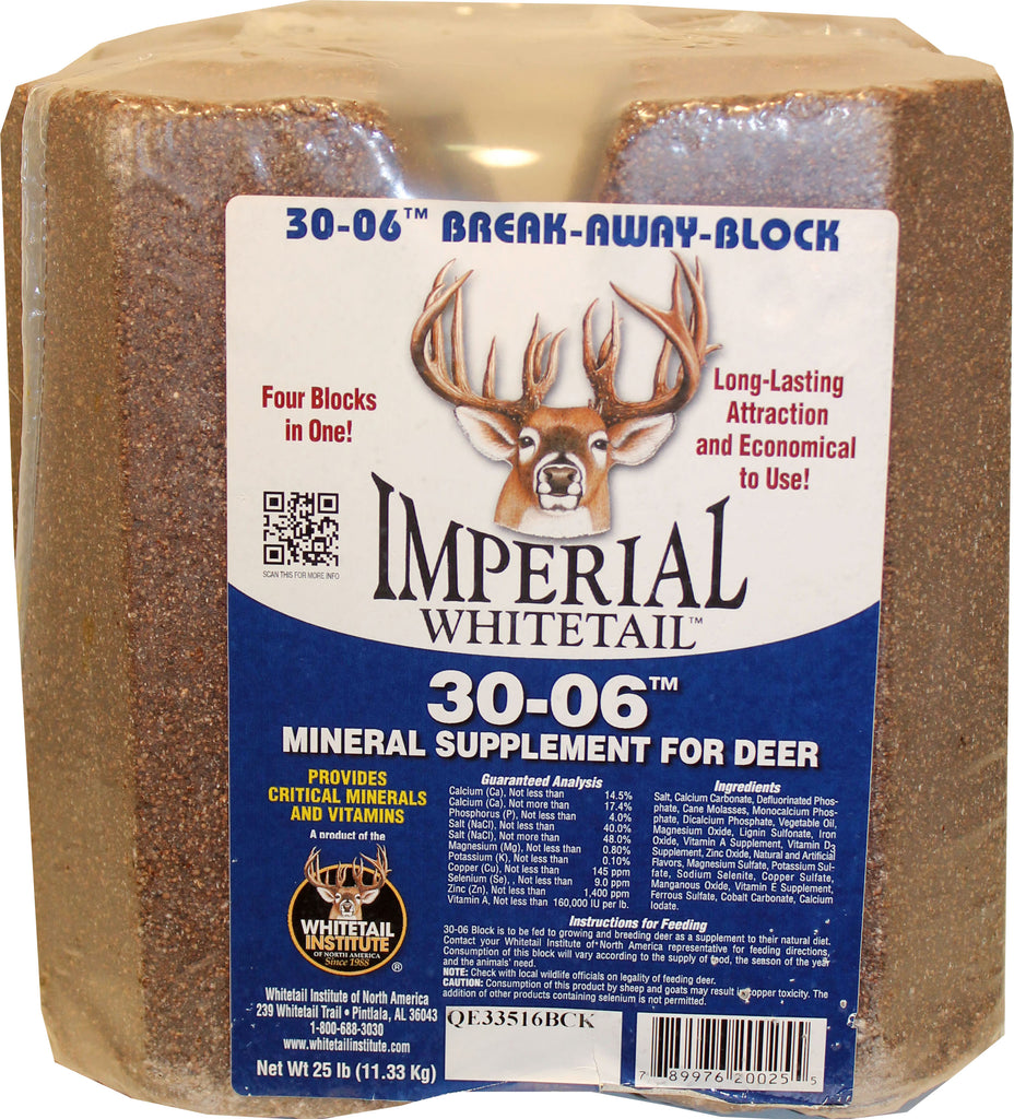 Whitetail Institute Of Na - Imperial Whitetail 30-06 Mineral Block