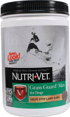 Nutri-vet Wellness Llc  D - Nutri-vet Grass Guard Max Chewables For Dogs