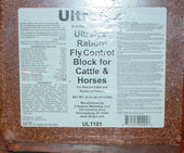 Ridley Inc. - Ultralyx Rabon Fly Control Block Cattle&horses