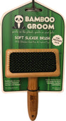 Paws/alcott - Bamboo Soft Slicker Brush With Stainless Steel Pin