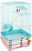Prevue Pet Products Inc - 3 Story Gerbil & Hamster Cage (Case of 4 )