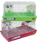 Prevue Pet Products Inc - Deluxe Gerbil & Hamster Cage (Case of 4 )