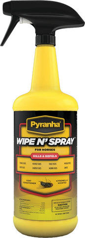 Pyranha Incorporated  D - Pyranha Wipe N'spray Fly Spray Rtu