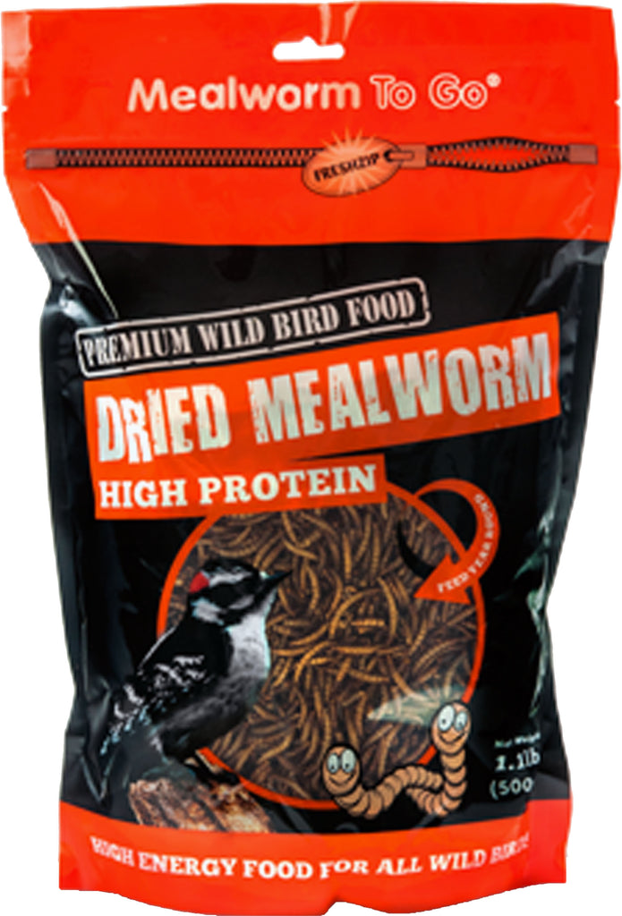 Unipet Llc - Mealworm To Go Dried Mealworm Wild Bird Food