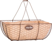 Panacea Products - Herb Basket With Burlap Liner