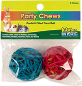 Ware Mfg. Inc. Bird/sm An - Critter Party Chew Balls