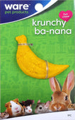 Ware Mfg. Inc. Bird/sm An - Critter Ware Krunchy Banana