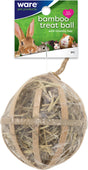 Ware Mfg. Inc. Bird/sm An - Critter Ware Bambo Treat Ball W Hay